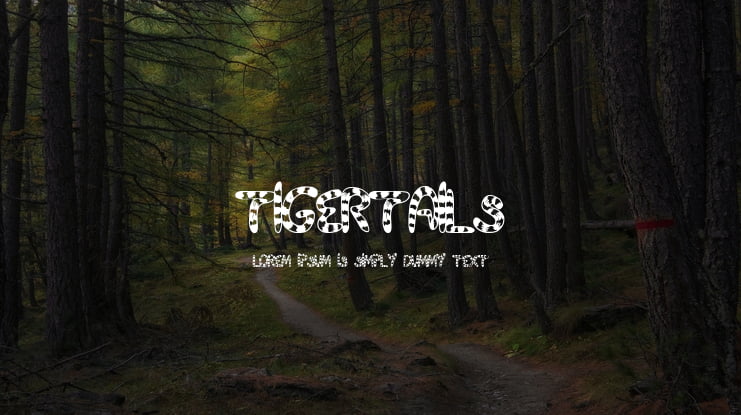 TigerTails Font