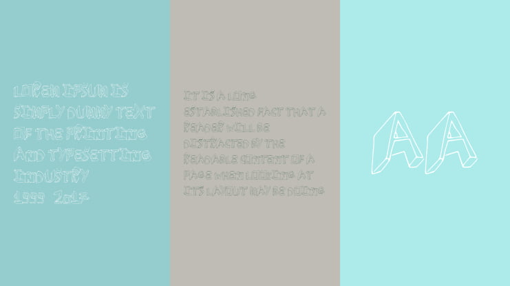 ExtraDimension Font