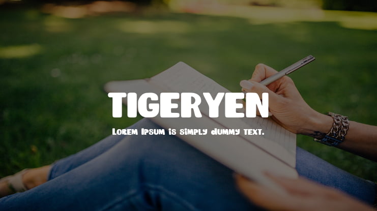 TIGERYEN Font