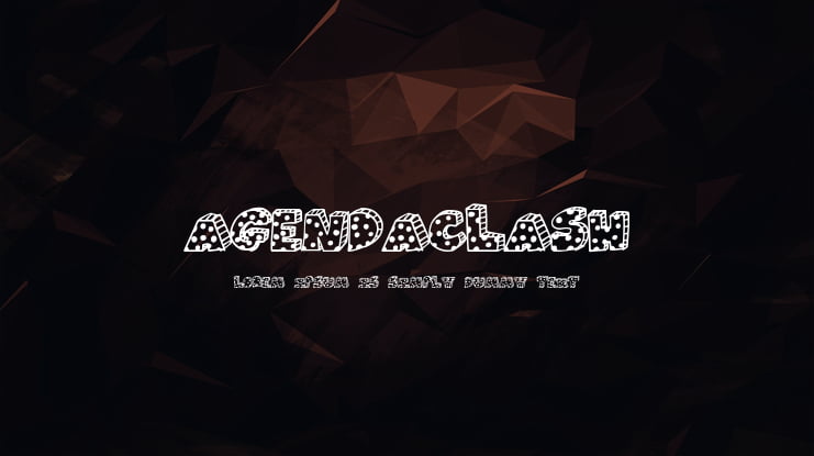 AgendaClash Font