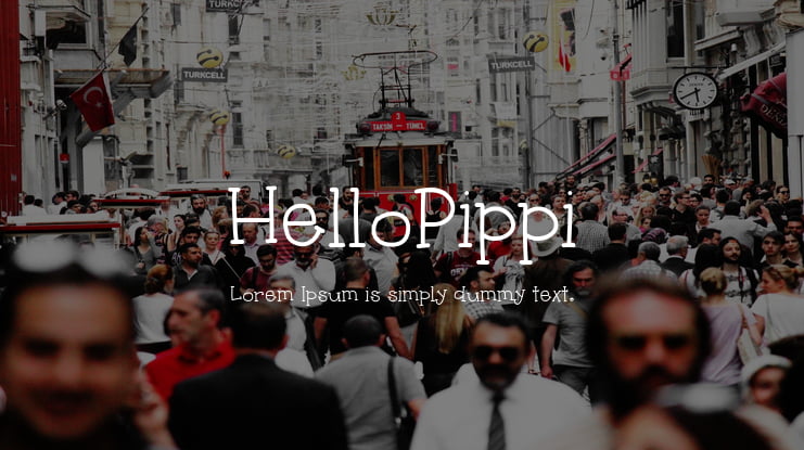 HelloPippi Font