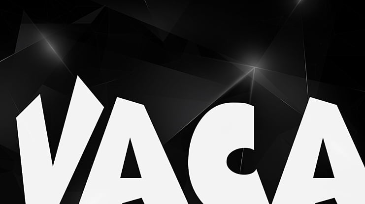 Vaca Font