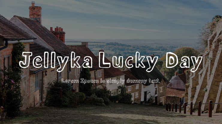 Jellyka Lucky Day Font