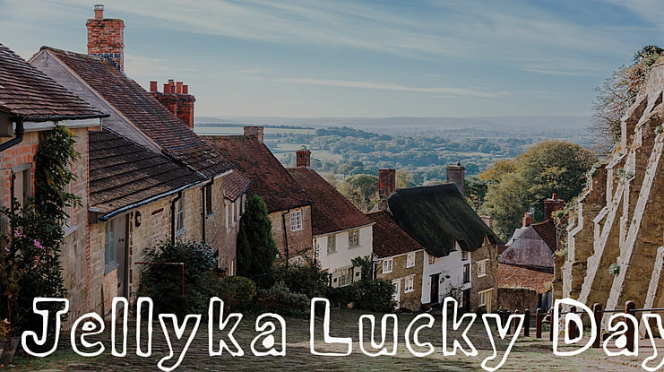 Jellyka Lucky Day Font