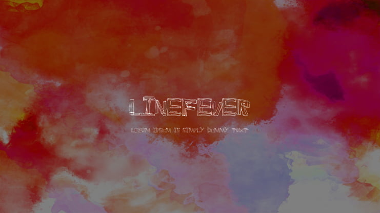 LineFever Font