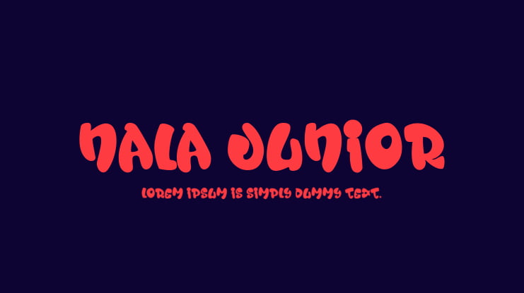 Nala Junior Font