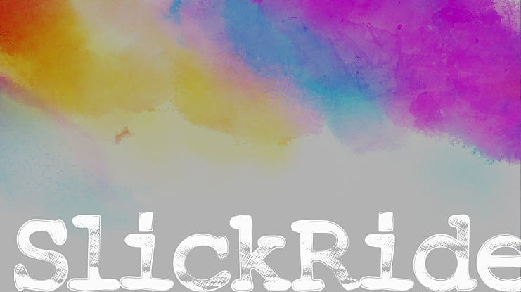 SlickRide Font