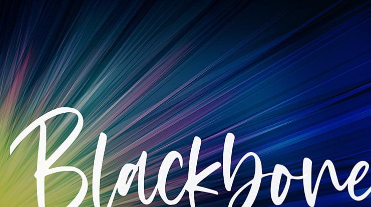 Blackbone Font