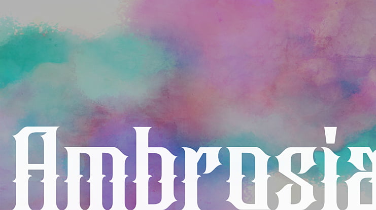 Ambrosia Font