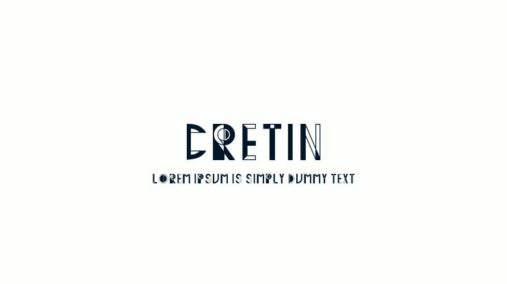 Cretin Font Family