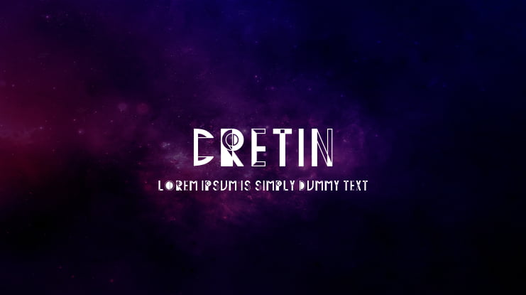 Cretin Font Family