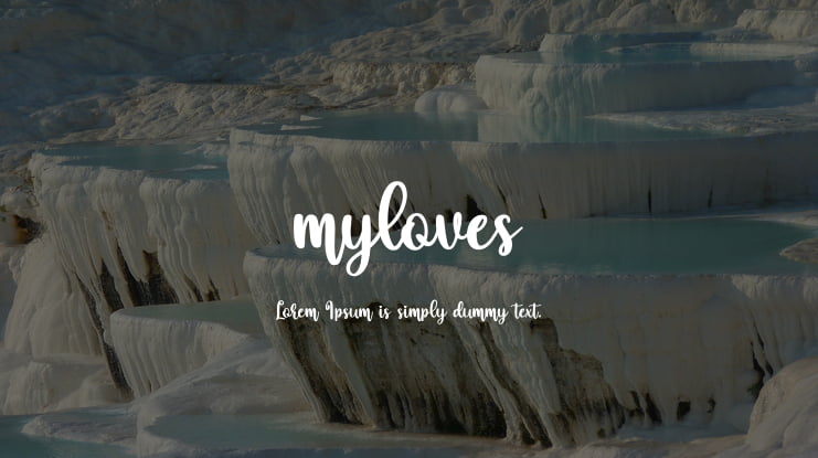 myloves Font