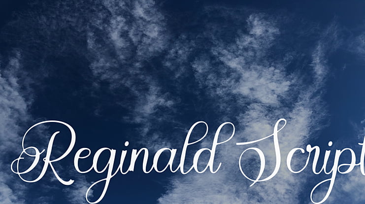 Reginald Script Font