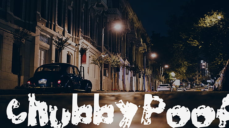 ChubbyPoof Font