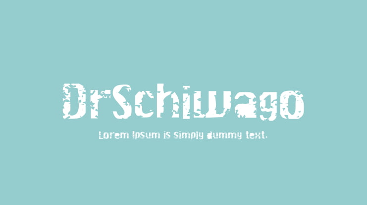 DrSchiwago Font