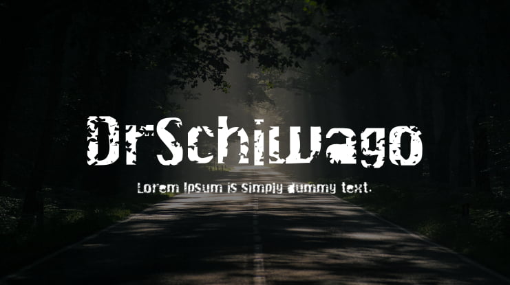 DrSchiwago Font