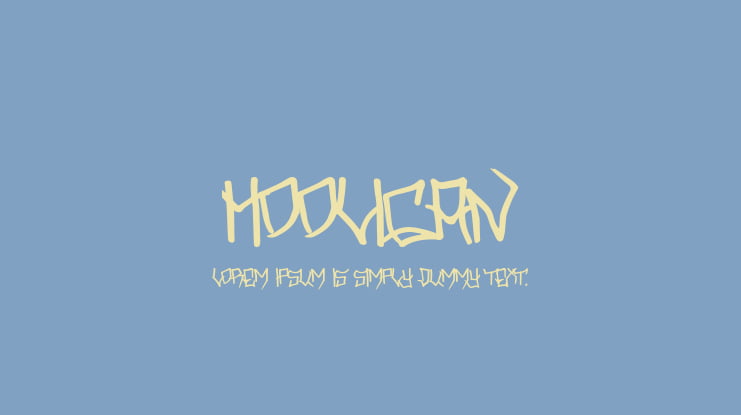 Hooligan Font