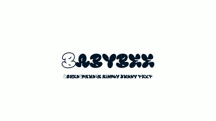 Babybee Font