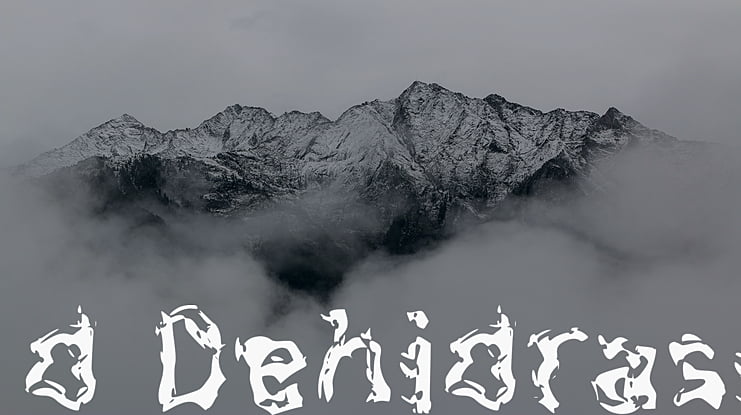 d Dehidrasi Font