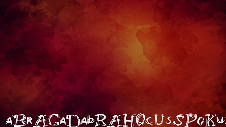 aBrACaDabRAHOcUsSPoKuz Font