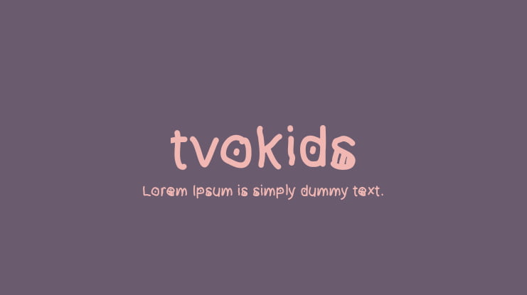 TVOKids Font Download 