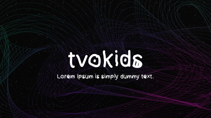 tvokids Font : Download Free for Desktop & Webfont