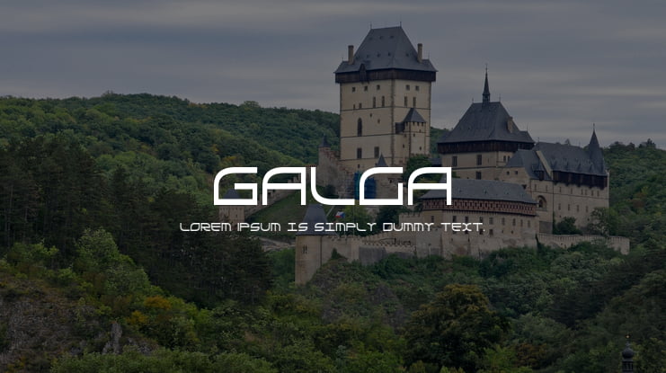 Galga Font Family