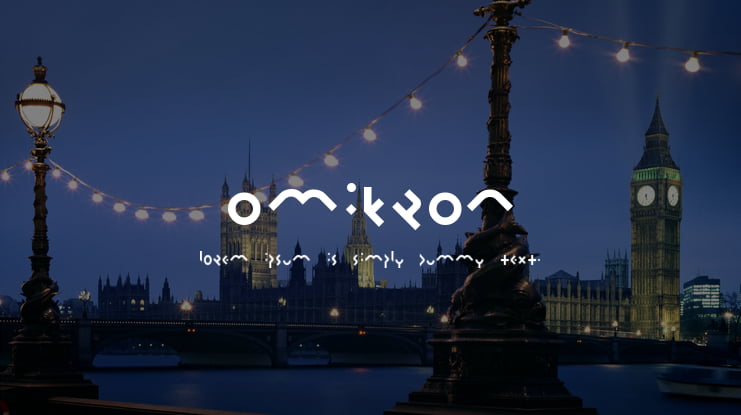 Omikron Font