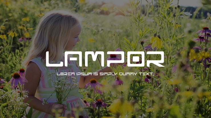 LAMPOR Font Family