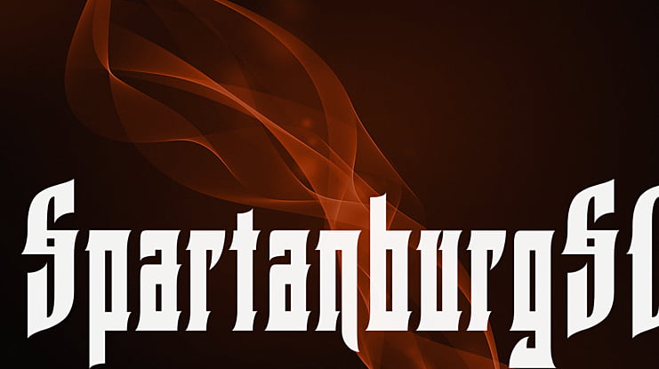 SpartanburgSC Font