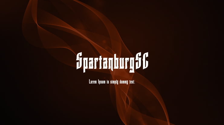 SpartanburgSC Font