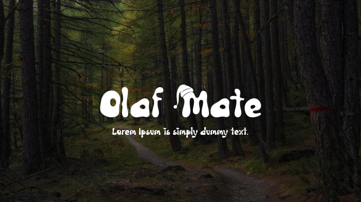 Olaf Mate Font