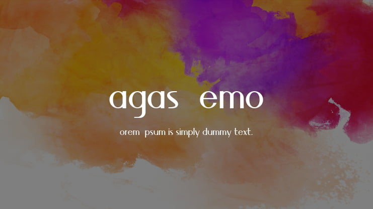 Magas Demo Font