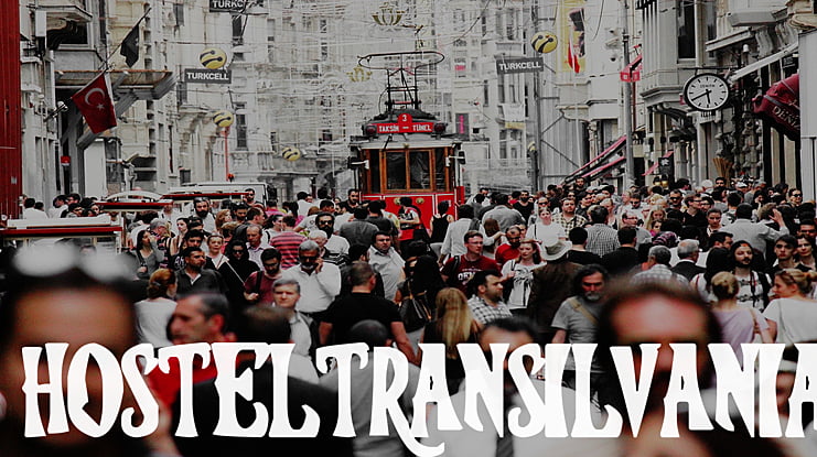 hosteltransilvania Font