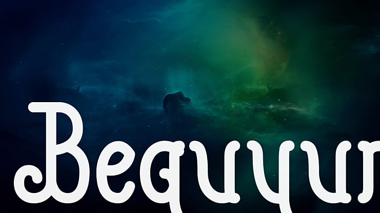 Beguyur Font