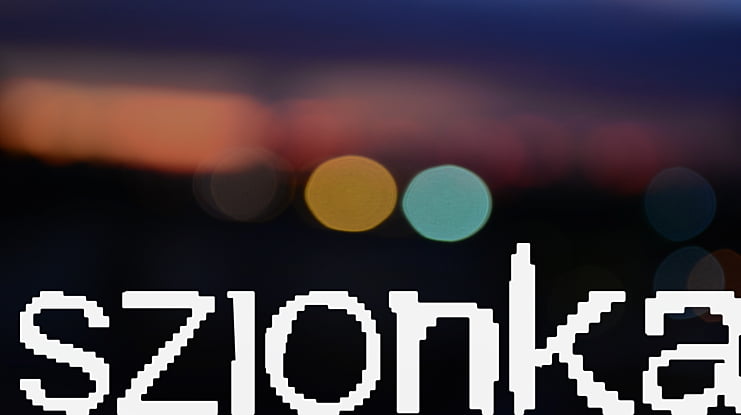 szionka Font