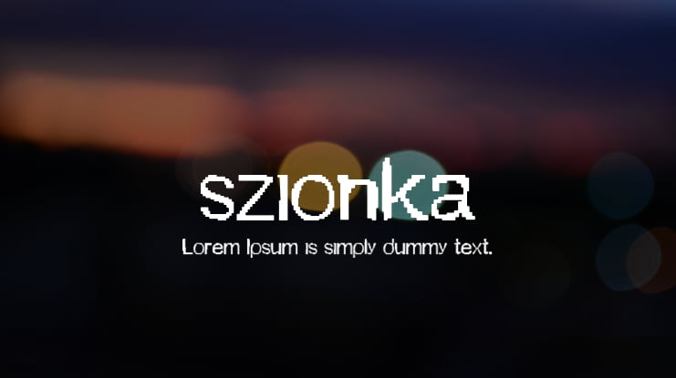 szionka Font