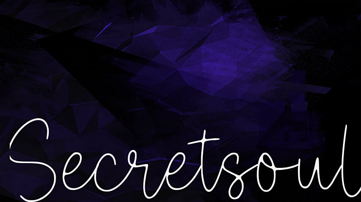 Secretsoul Font