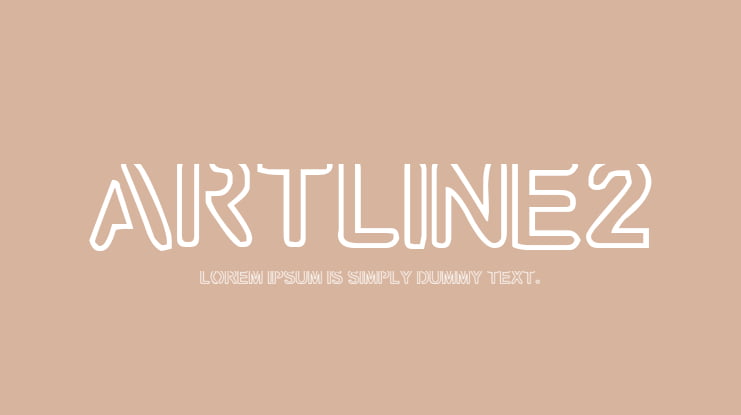 artline2 Font