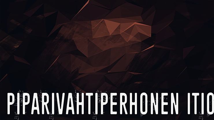 Piparivahtiperhonen Itio Font Family