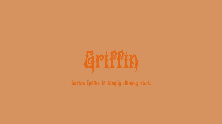 Griffin Font