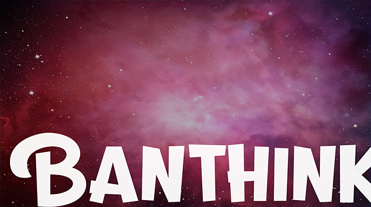 Banthink Font