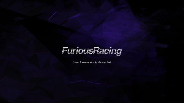 FuriousRacing Font