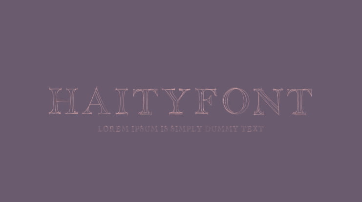 Haityfont Font