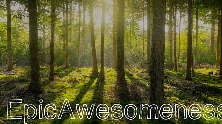 EpicAwesomeness Font Family