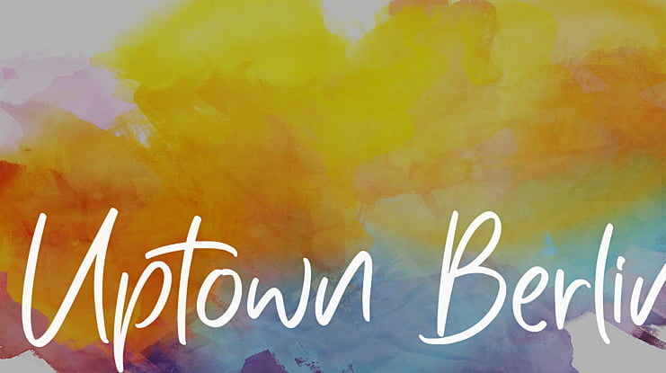 Uptown Berlin Font