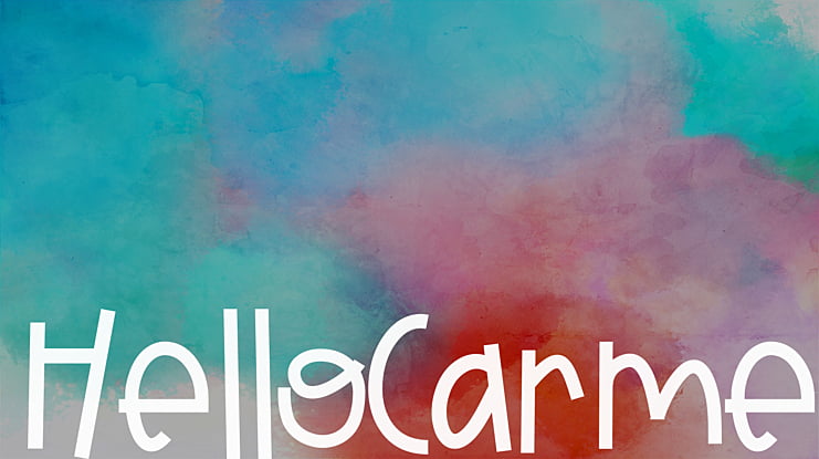 HelloCarmel Font