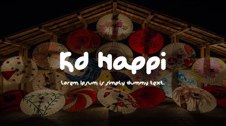 KD Happi Font