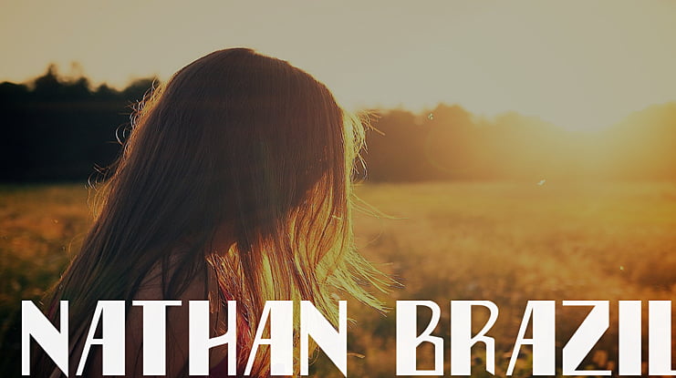 Nathan Brazil Font Family