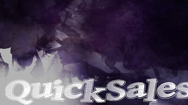 QuickSales Font